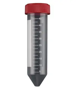 Provette per centrifughe graduate con tappo sterili
