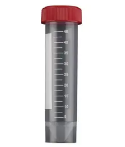 Provette per centrifughe graduate con tappo sterili