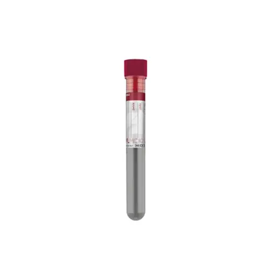 Provette sterili con tappo rosso