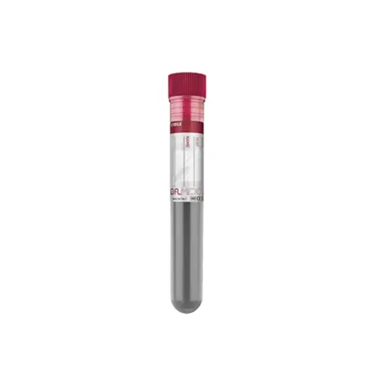Provette sterili con tappo rosso