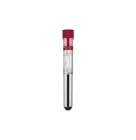 Provette sterili con tappo rosso