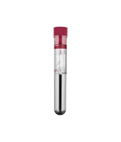 Provette sterili con tappo rosso