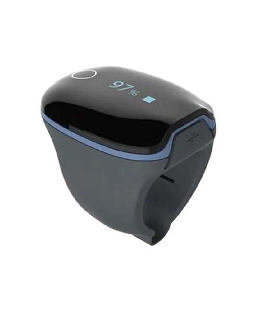 Pulsoximetro O2RING, rileva e registra livello di ossigeno e frequenza cardiaca
