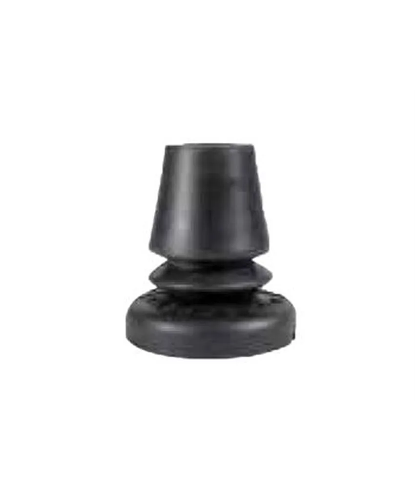 2 pezzi puntali di gomma pura, tubo: Ø 19 mm