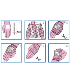 Rete tubolare per polso/mano Poly Surgifix
