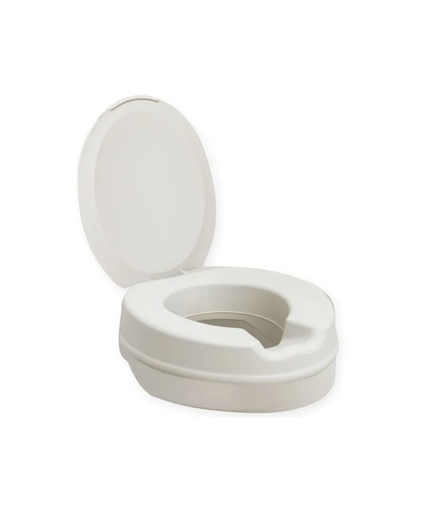 Rialzo WC morbido Contact Plus, per 185 kg - alza il wc di 11 cm