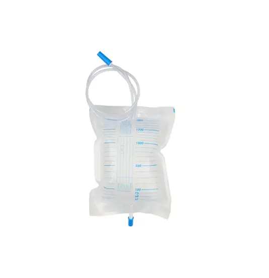 Sacca urine 2000 cc con valvola antireflusso