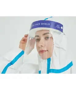 Schermo facciale antiappannante monouso