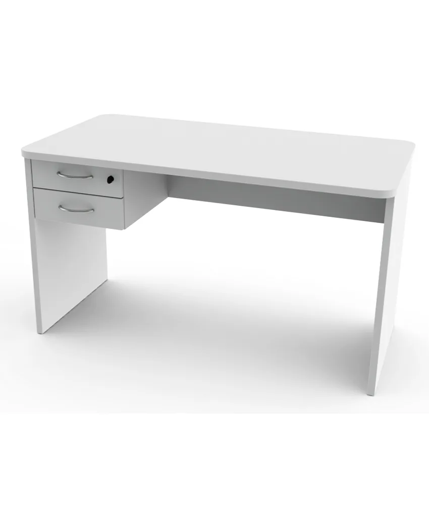 Scrivania con lati, 2 cassetti laterali - 120x70xh 73 cm