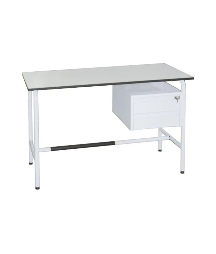 Scrivania, con 2 cassetti laterali - 120 x 70 x h 78 cm