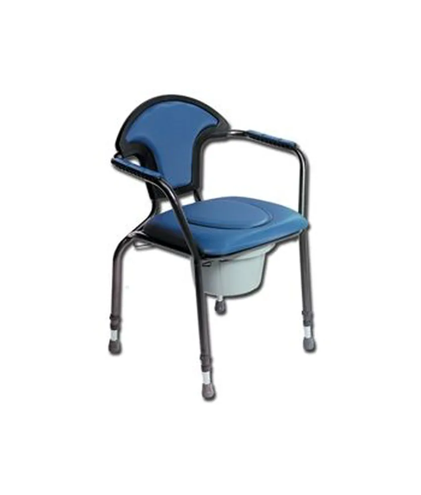 Sedia comoda Comfort, bacinella WC è staccabile da entrambi i lati e dall'alto - 2 versioni