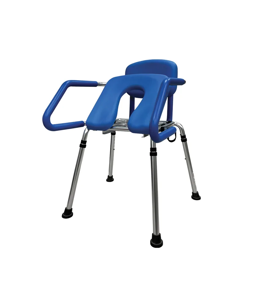 Sedia comoda e doccia, portata max: 136 kg - in alluminio robusta e antiruggine