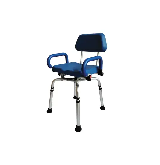 Sedia da doccia girevole
