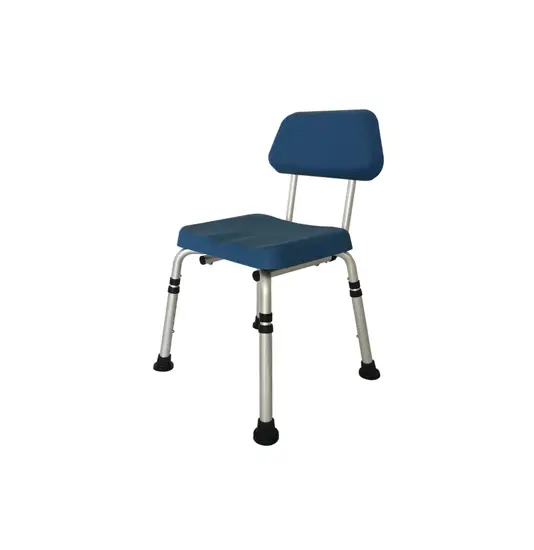 Sedia doccia con schienale