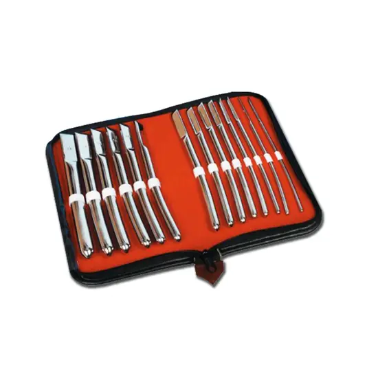 Set dilatatori cromati di  Hegar