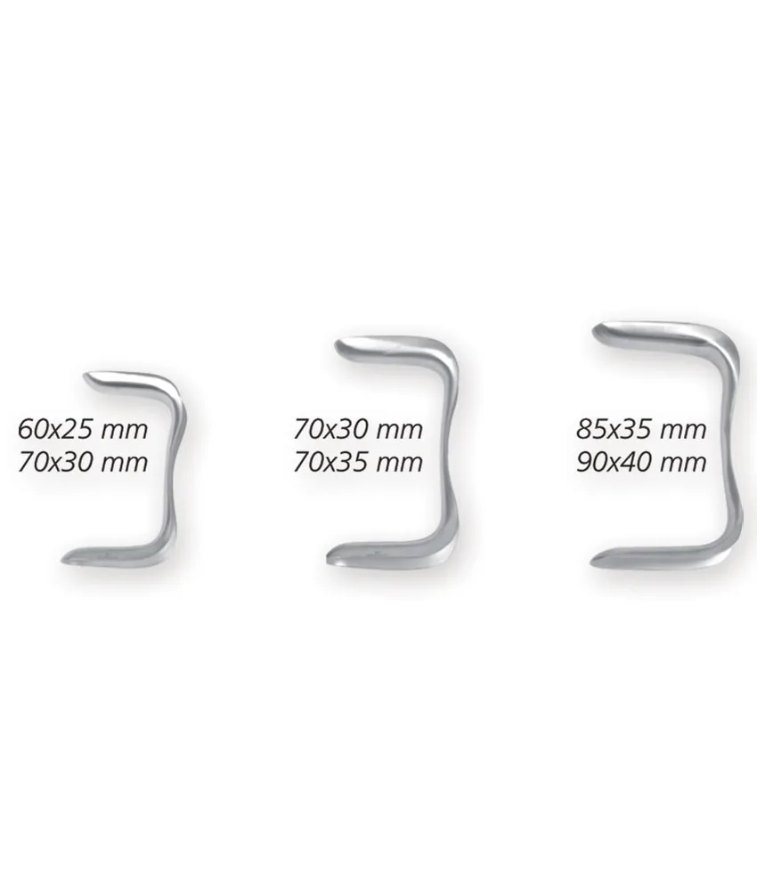 Set divaricatori Sims, 3 divaricatori