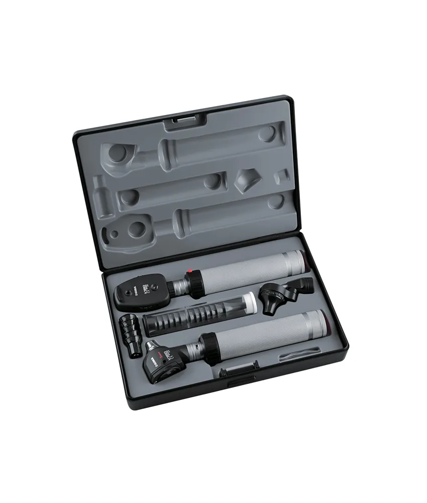 Set oto-oftalmoscopio F.O. Visio 2000, xenon - a fibra ottica da 2.5V