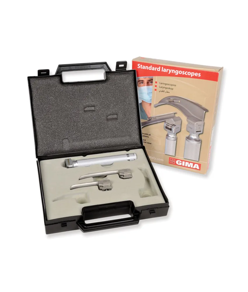 Set pediatrico Miller, autoclavabile fino a 134° per 5 minuti (circa 2.000 volte)