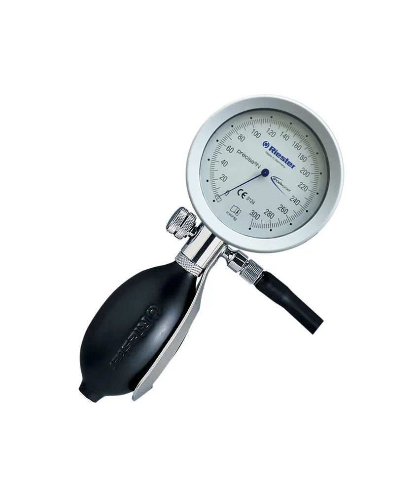 Sfigmo Precisa shock-proof, quadrante lineare in alluminio Ø 63 mm