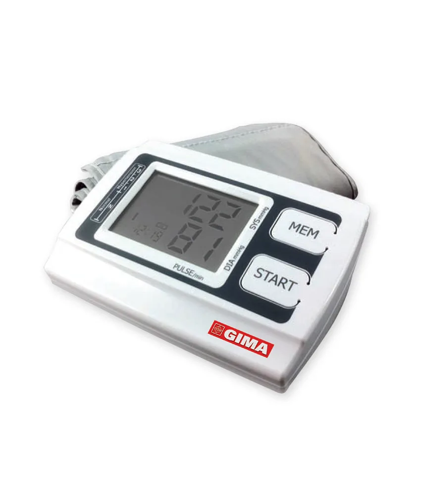 Sfigmomanometro digitale automatico, gonfiaggio controllato - rilevatore di battito cardiaco irregolare