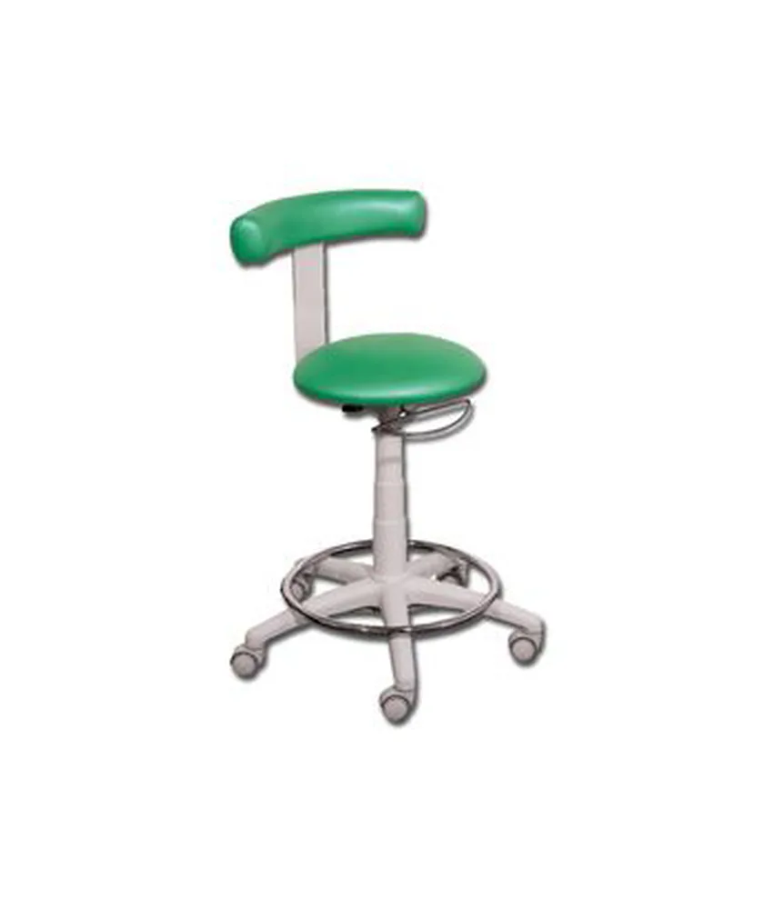 Sgabello con anello, altezza minima/massima: 530/660 mm