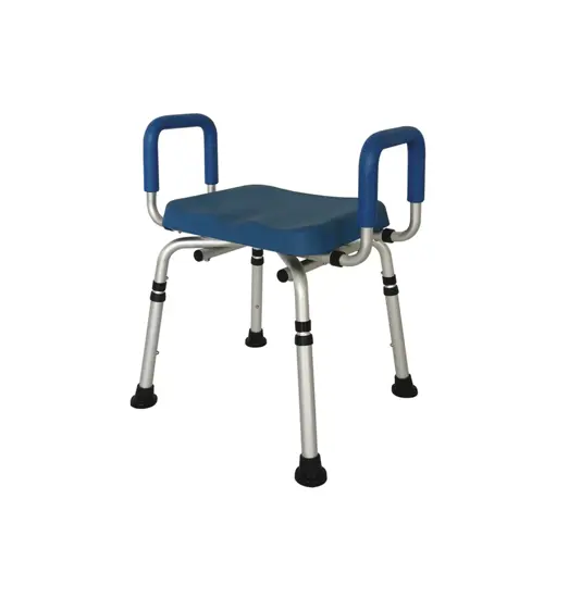 Sgabello da doccia con braccioli