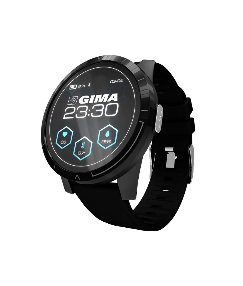 Smartwatch con 11 parametri rotondo, durata batteria stand-by: 15 giorni
