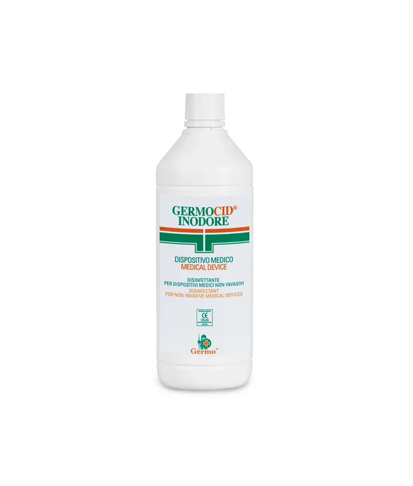 Soluzione Germocid Inodore, per superfici e materiali sensibili all'alcol