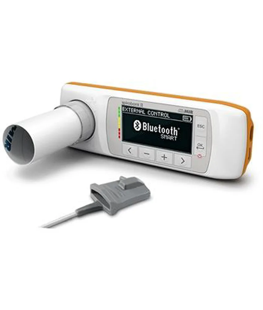 Spirometro portatile Spirobank II, smart+software per pc mir spiro basic+ossimetro