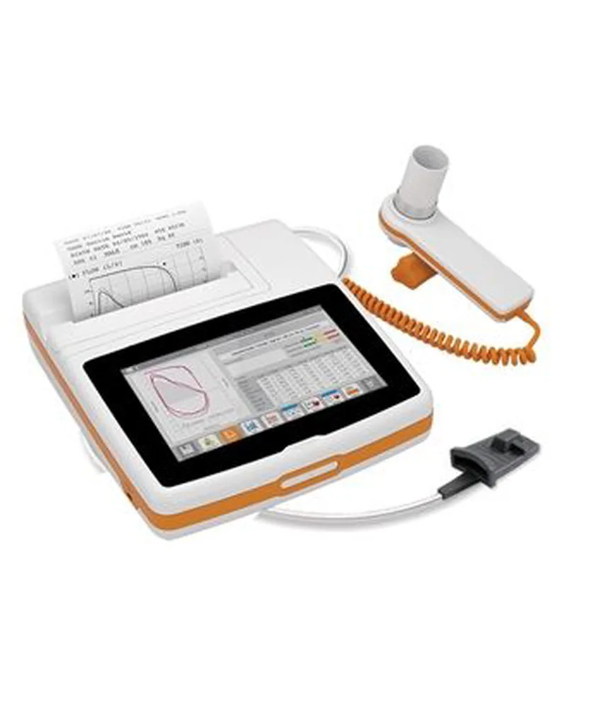 Spirometro Spirolab, display a colori touchscreen 7“