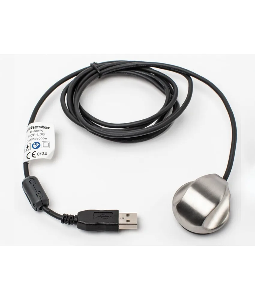 Stetoscopio elettronico Riester, spinotto USB