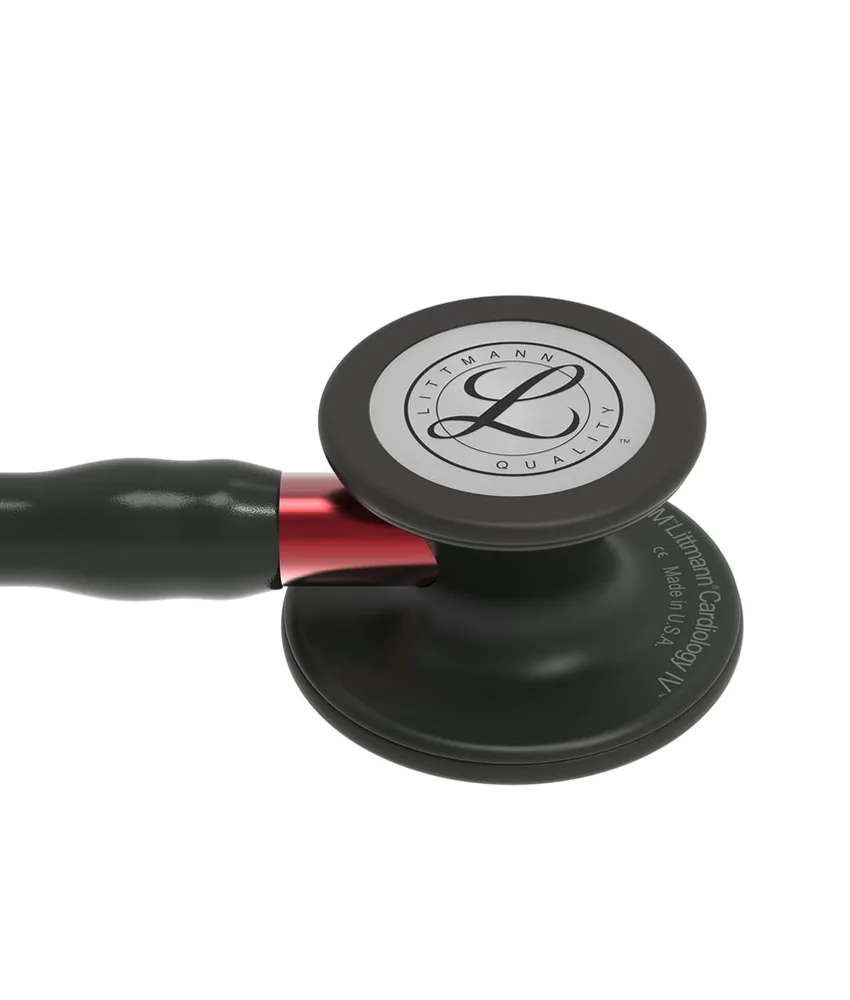 Stetoscopio Littmann Cardiology, colore nero - lunghezza: 69 cm