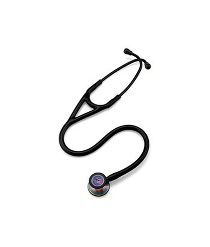 Stetoscopio Littmann Cardiology, colore nero - lunghezza: 69 cm