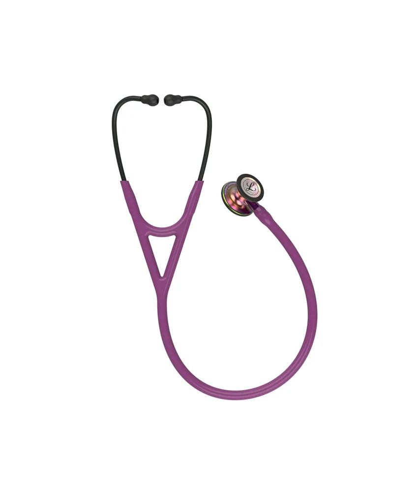 Stetoscopio Littmann Cardiology, finitura arcobaleno - colore prugna