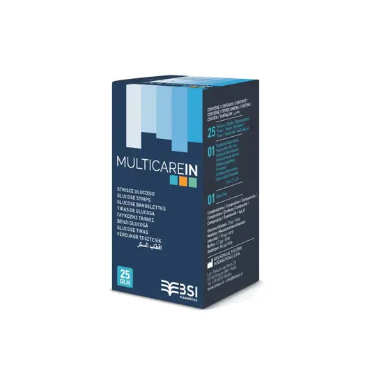 Strisce glucosio biosensore  Multicarein