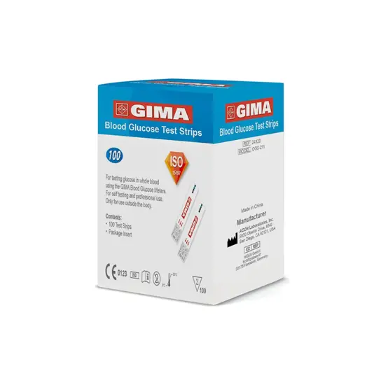 Strisce glucosio per glucometro
