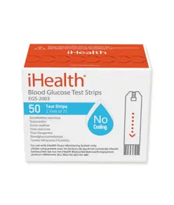 Strisce glucosio per modello  iHEALTH