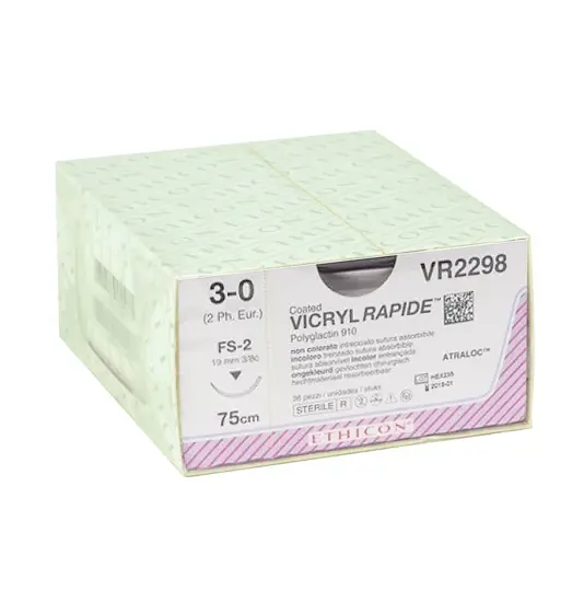Sutura assorbibile lunga 75 cm  Vicryl Rapid
