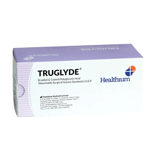Sutura chirurgica con diversi calibri  Truglyde