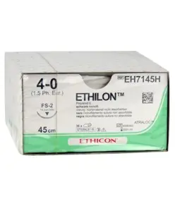 Sutura monofilamento ago 19 mm  Ethilon
