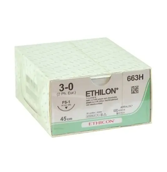 Sutura monofilamento colore nero  Ethilon