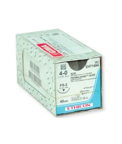 Sutura non assorbibile in seta ago 19 mm  Perma-Hand