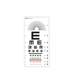 Tavola optometrica Tumbling 'E'