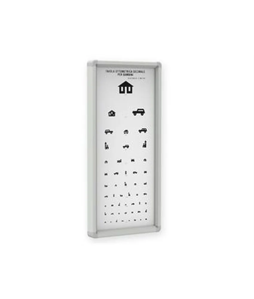 Tavole optometriche, non illuminate