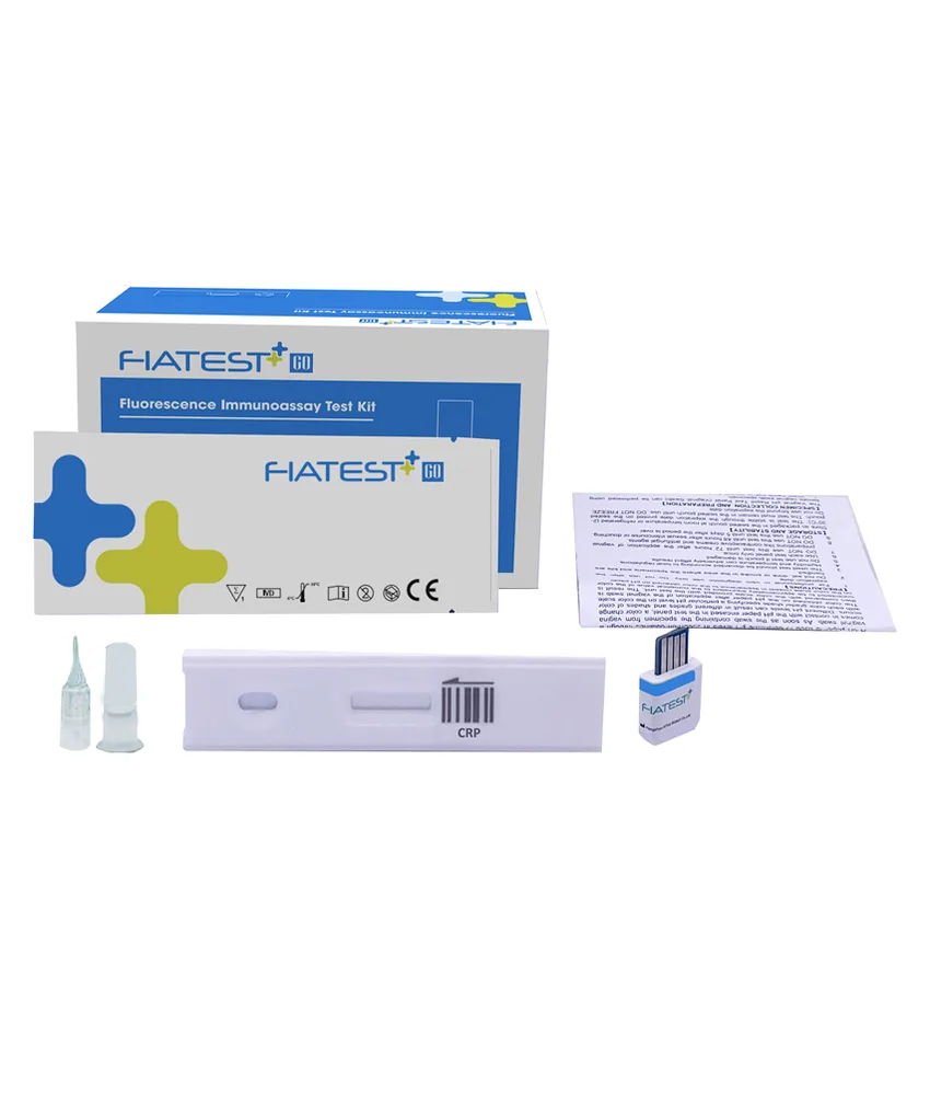 10 pezzi Test a cassetta, confezione da 10 test - compatibili con l'analizzatore immunologico a fluorescenza