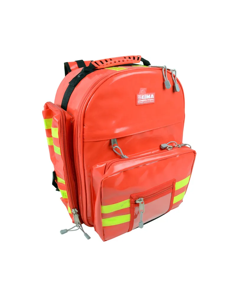 Zaino emergenza GIMA 12, dimensioni: 40 x 25 x h 47 cm