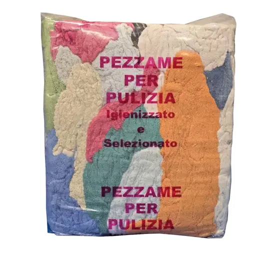 kg di stracci in spugna colorata
