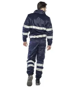 Giacca con bande rifrangenti
