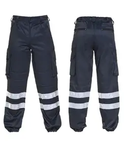 Pantalone con bande rifrangenti