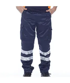 Pantalone con bande rifrangenti